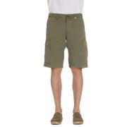 Grøn Bomuld Bermuda Shorts Ares