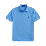 Slim Fit Piqué Polo - Lyseblå