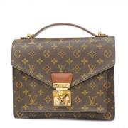 Pre-owned Canvas louis-vuitton-tasker