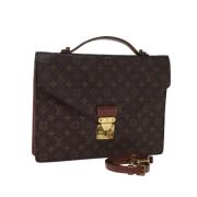 Pre-owned Canvas louis-vuitton-tasker