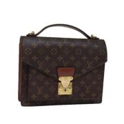 Pre-owned Canvas louis-vuitton-tasker