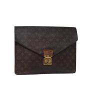 Pre-owned Canvas louis-vuitton-tasker