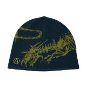 Skull Jacquard Beanie