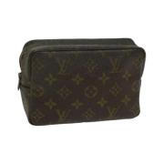 Pre-owned Canvas louis-vuitton-tasker