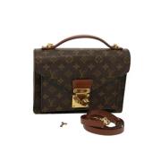 Pre-owned Canvas louis-vuitton-tasker