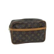 Pre-owned Canvas louis-vuitton-tasker