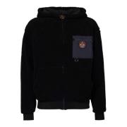 Sort Sherpa Hoodie Sweaters