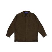 Brun Vendt Skjorte Tung Twill Overshirt