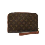 Pre-owned Canvas louis-vuitton-tasker