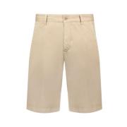 Beige Bermuda Shorts