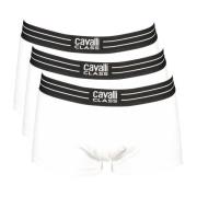 Herre Boxershorts Hvid Kontrast Logo