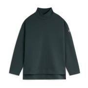 Grøn Khaki Jersey Sweatshirt Maia