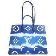 Pre-owned Canvas louis-vuitton-tasker