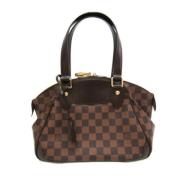 Pre-owned Canvas louis-vuitton-tasker