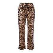 Leopard Wide Pants Lux Leo