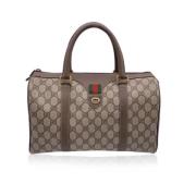 Pre-owned Canvas gucci-tasker