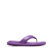 Lilla Læder Flip-Flops