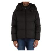 Quiltet Logo Puffer Jakke