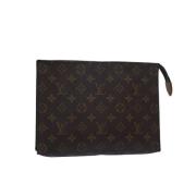 Pre-owned Canvas louis-vuitton-tasker