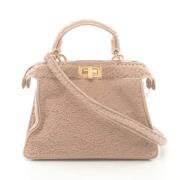 Pre-owned Stof fendi-tasker