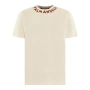 Sæson Logo T-shirt Creme