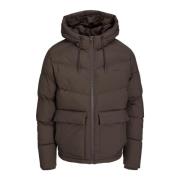 Puffer Hooded Overgangsjakke