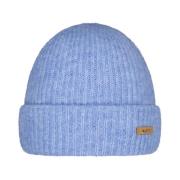 Blød Ribstrikket Beanie Hat