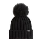 Cashmere Pom Pom Beanie