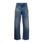 Blå Wide Leg Jeans