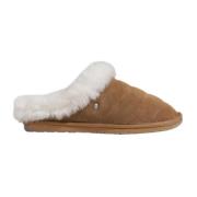 Suede Dameslippers Efterår/Vinter Kollektion