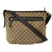 Pre-owned Canvas gucci-tasker