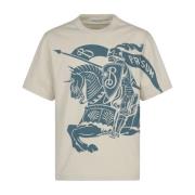 Rytterridder Print Bomuld T-shirt