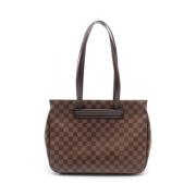 Pre-owned Canvas louis-vuitton-tasker