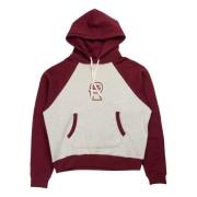 Broderet Logo Head Raglan Hoodie