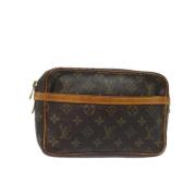 Pre-owned Canvas louis-vuitton-tasker