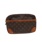 Pre-owned Canvas louis-vuitton-tasker