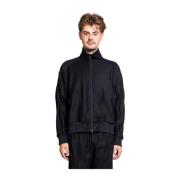 Sort Track Jacket Stilfuld og Trendy