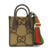 Pre-owned Canvas gucci-tasker