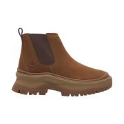 Mid Chelsea Støvler Rust Nubuck