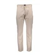 Beige Bomuld Jeans Bukser