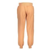 Sporty Orange Damebukser med Broderi