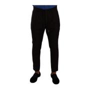 Bordeaux Uld Jogger Bukser