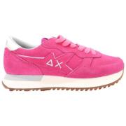 Stargirl Suede Fuxia Sneakers