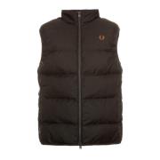 Quiltet Isoleret Gilet med Logo Broderi