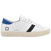 Vintage Lave Top Sneakers Hvid-Bluette