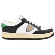 Lyon Low Sneakers i Hvid/Sort