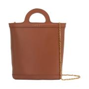 Brun Tropicalia Nano Bucket Taske