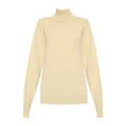 Cashmere rullekrave sweater