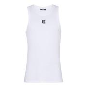 PB broderet tanktop