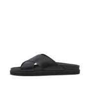 Luma Læder Sandal - BLACK